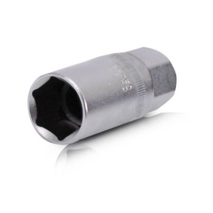 Головка свічкова 1/2 ", 21x65 мм, Cr-V INTERTOOL ET-0007