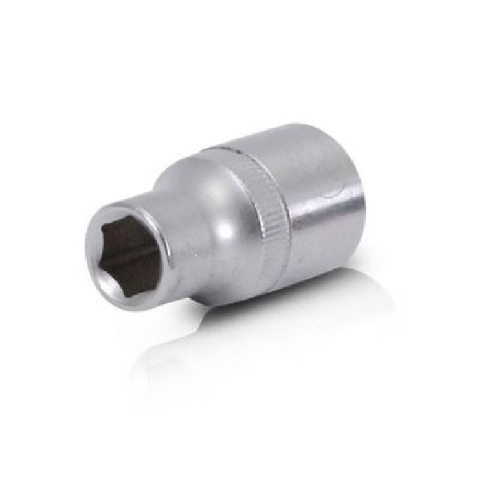 Головка шестигранна 1/2 ", 11x38 мм, хром-ванадій INTERTOOL ET-0011