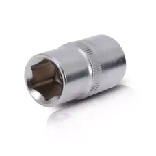 Головка шестигранна 1/2 ", 15x38 мм, хром-ванадій INTERTOOL ET-0015
