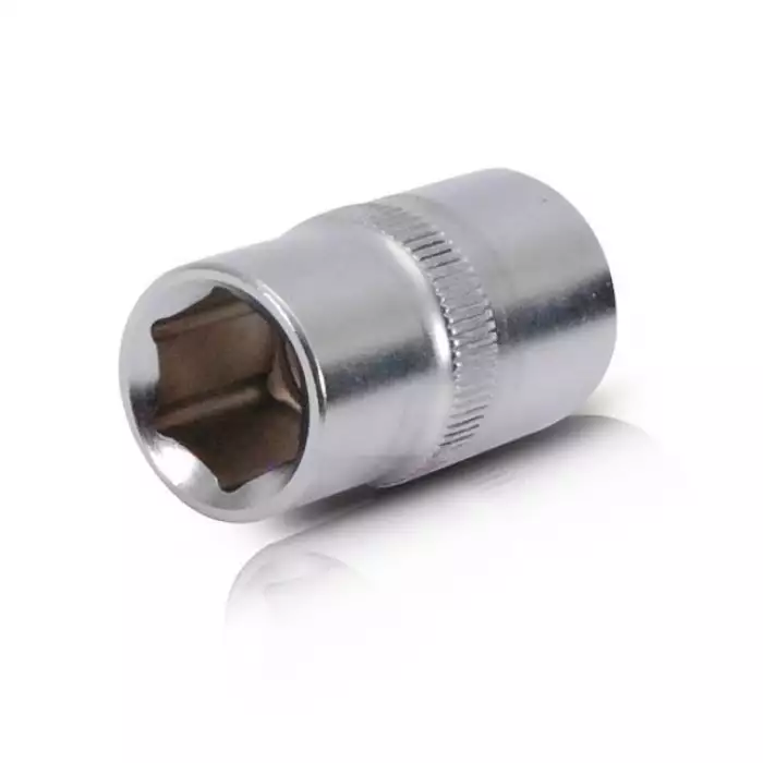 Головка шестигранна 1/2 ", 15x38 мм, хром-ванадій INTERTOOL ET-0015