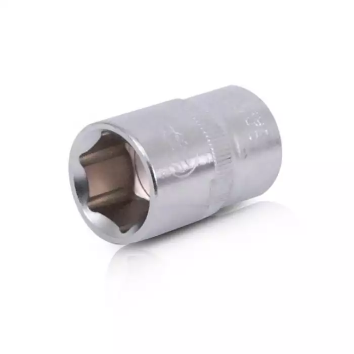 Головка шестигранна 1/2 ", 18x38 мм, хром-ванадій INTERTOOL ET-0018