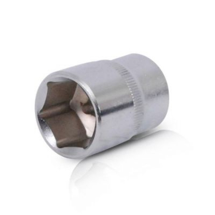 Головка шестигранна 1/2 ", 22x38 мм, хром-ванадій INTERTOOL ET-0022