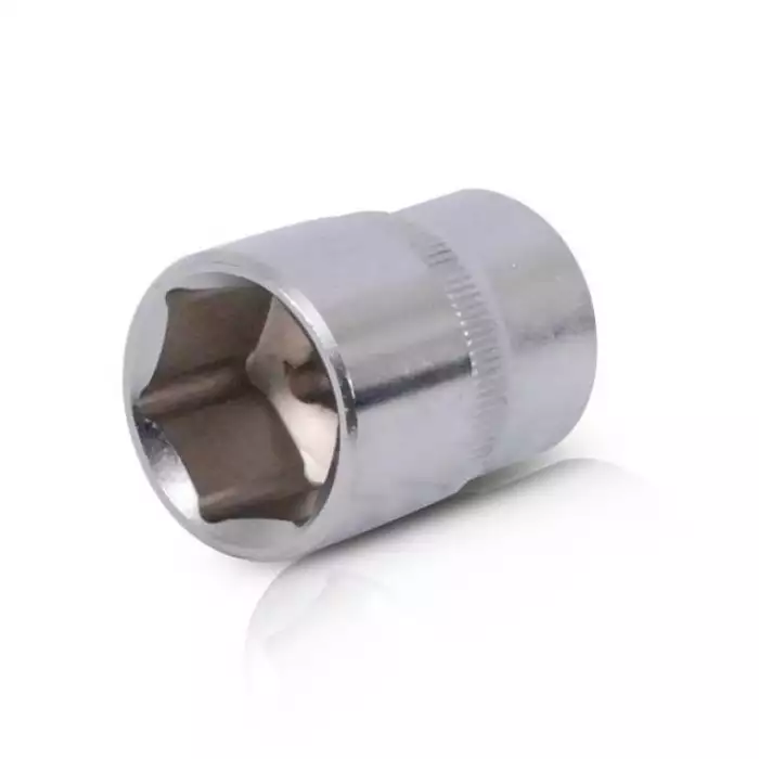 Головка шестигранна 1/2 ", 22x38 мм, хром-ванадій INTERTOOL ET-0022