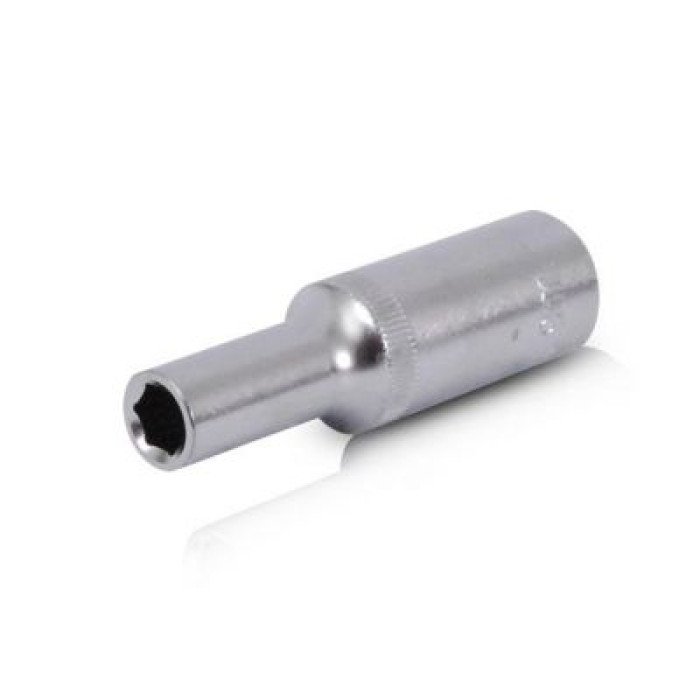Головка шестигранна подовжена 1/2 ", 9x78 мм, хром-ванадій INTERTOOL ET-0109
