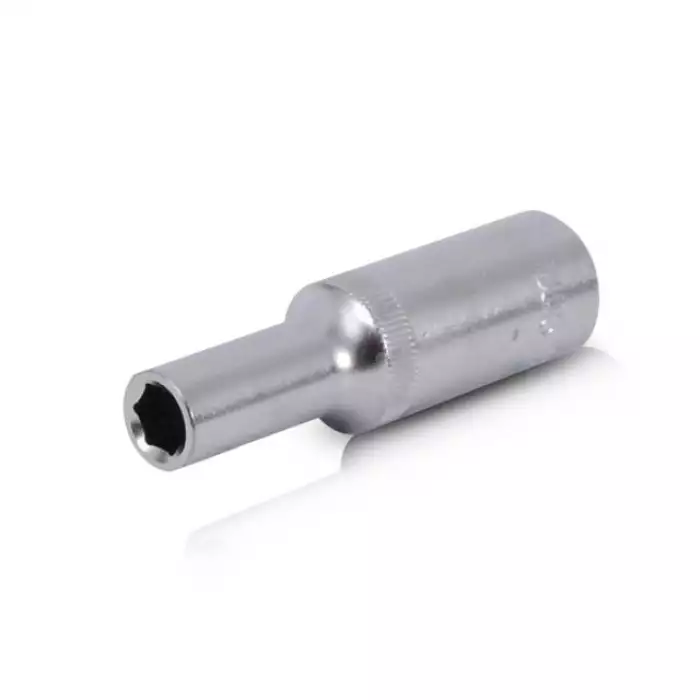 Головка шестигранна подовжена 1/2 ", 9x78 мм, хром-ванадій INTERTOOL ET-0109