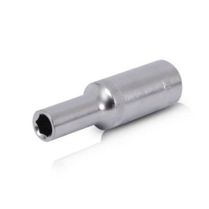 Головка шестигранна подовжена 1/2 ", 10x78 мм, хром-ванадій INTERTOOL ET-0110