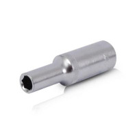 Головка шестигранна подовжена 1/2 ", 11x78 мм, хром-ванадій INTERTOOL ET-0111