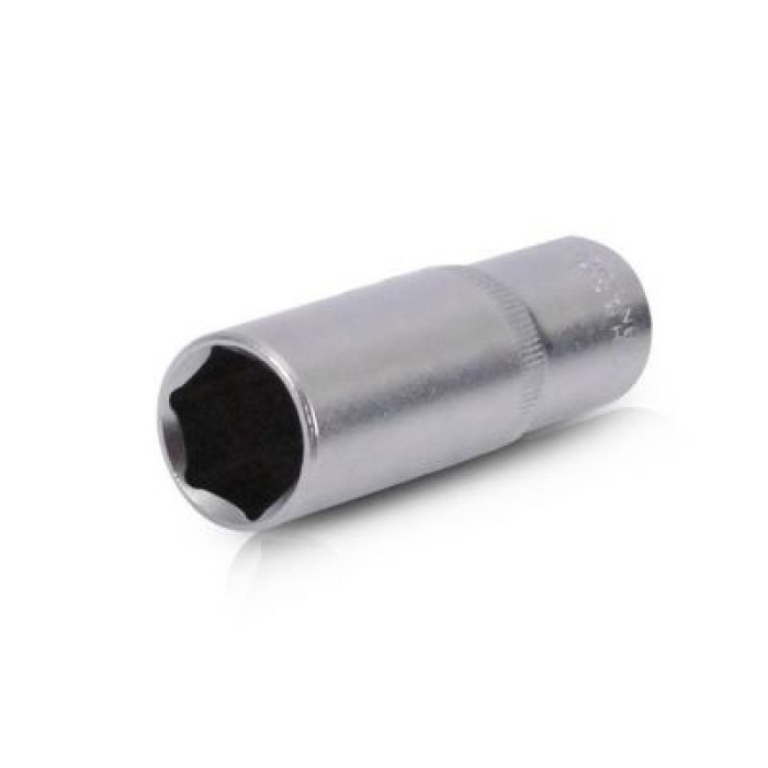 Головка шестигранна подовжена 1/2 ", 18x78 мм, хром-ванадій INTERTOOL ET-0118