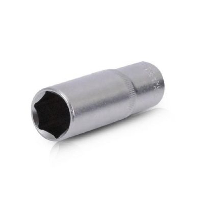 Головка шестигранна подовжена 1/2 ", 19x78 мм, хром-ванадій INTERTOOL ET-0119