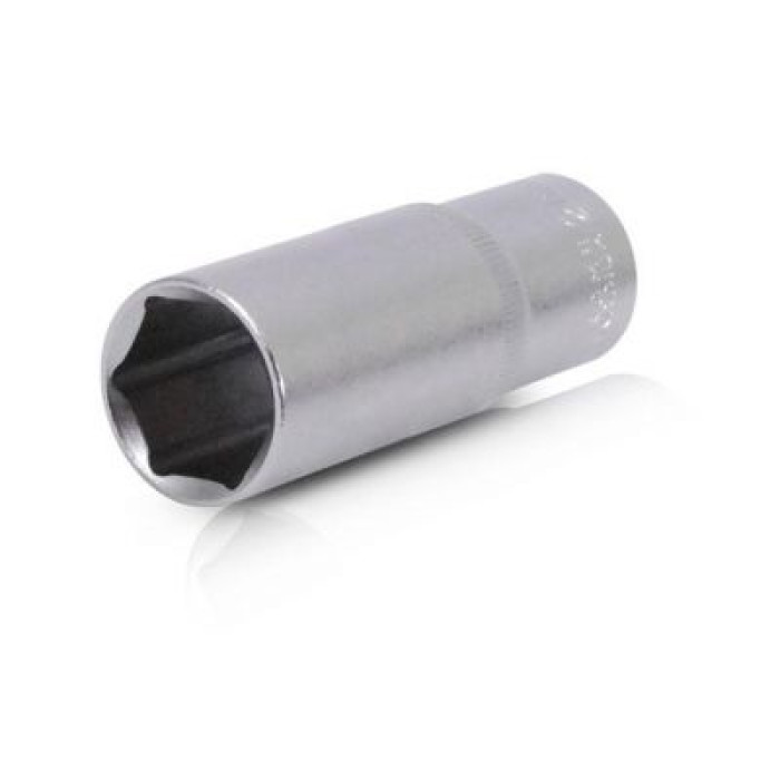 Головка шестигранна подовжена 1/2 ", 21x78 мм, хром-ванадійХром-Ванадіум INTERTOOL ET-0121