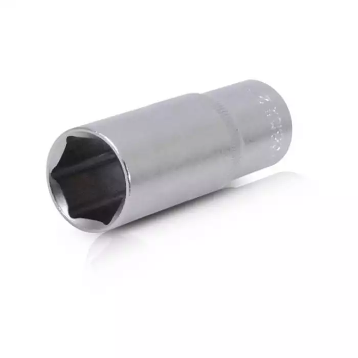 Головка шестигранна подовжена 1/2 ", 21x78 мм, хром-ванадійХром-Ванадіум INTERTOOL ET-0121