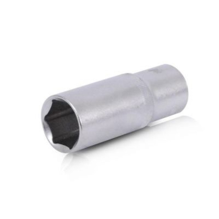 Головка шестигранна подовжена 1/2 ", 22x78 мм, хром-ванадій INTERTOOL ET-0122