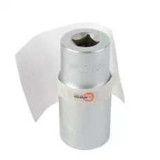 Головка шестигранна подовжена 1/2 ", 27мм * 78мм, Хром-Ванадіум INTERTOOL ET-0127