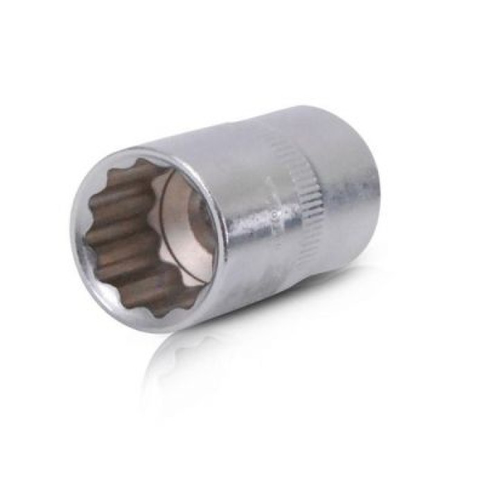 Головка двенадцатигранная, 1/2", 17 мм INTERTOOL ET-0217