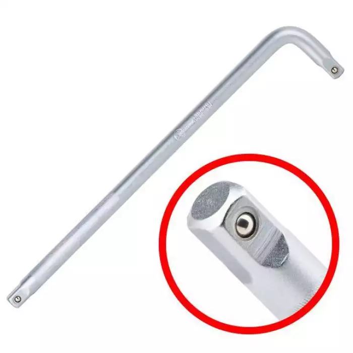 Вороток L-подібний 1/2 ", 400мм, Cr-V INTERTOOL ET-1027