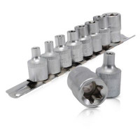 Набор головок TORX 10 ед, E5-E16, 3/8" INTERTOOL ET-6015