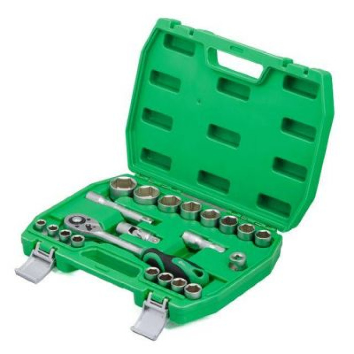 Набір інструменту 21ед., 1/2 ", INTERTOOL ET-6021SP