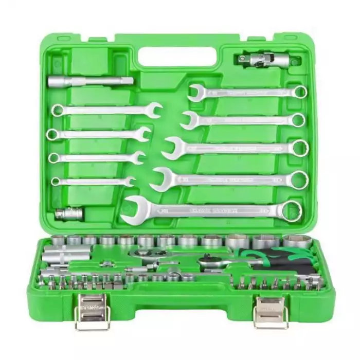 Набір інструментів 1/2 "і 1/4", 82 од, INTERTOOL ET-6082SP
