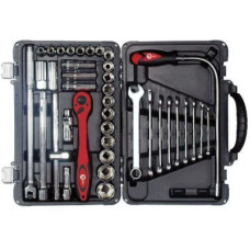 Професійний набір інструменту 39 од., 1/2 ", Cr-V INTERTOOL ET-7039