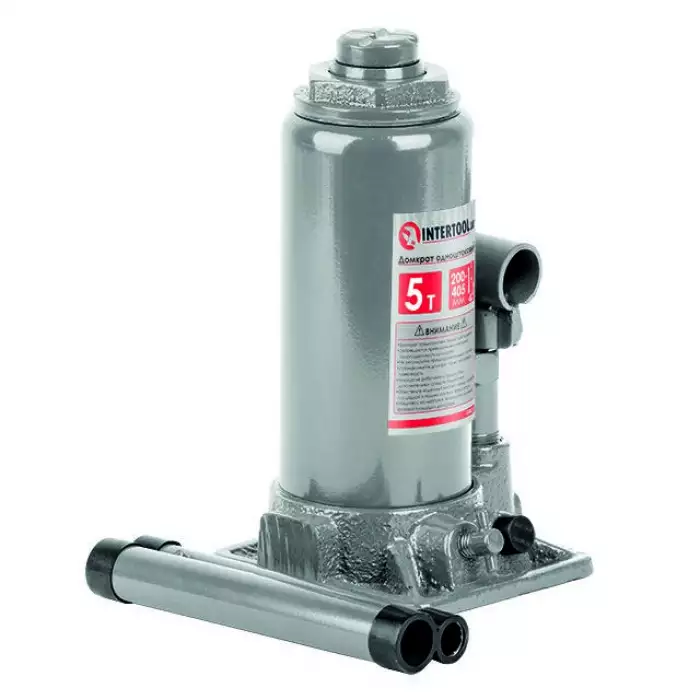 Домкрат "стовпчик" одноштоковий 5т INTERTOOL GT0023
