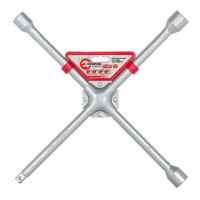 Ключ балонний хрестової 16 "x 406 мм, D = 16 мм, 17; 19; 21; 1/2" професіонал INTERTOOL HT-1603