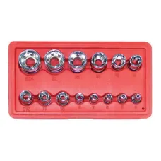 Набір головок TORX 14 од. INTERTOOL HT-1 846