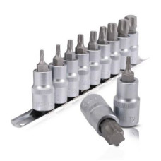 Набор TORX на планке 1/2", Т20-T70, 9 ед. INTERTOOL HT-1849