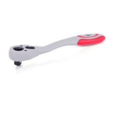 Рукоятка з храповим механізмом на 72 зуба 1/4 "вигнута Cr-v (Professional) INTERTOOL HT-2107