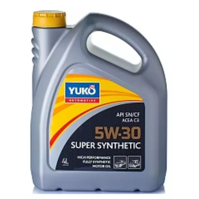 Автомобільна моторна олива YUKO SUPER SYNTHETIC С4 5W-30 5л