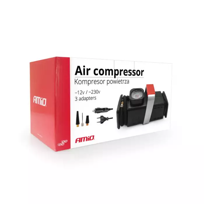 Компресор автомобільний AMiO 12В / 230В Acomp-02 01134