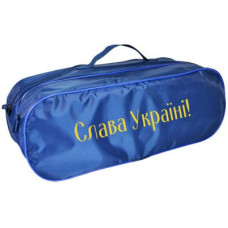 Сумка органайзер в багажник 2 відділення СЛАВА УКРАЇНІ синя 03-136-2Д