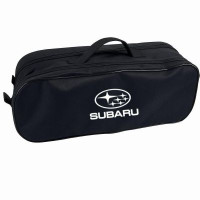 Сумка-органайзер в багажник Subaru чорна розмір 50 х 18 х 18 см