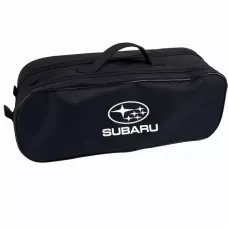 Сумка-органайзер в багажник Subaru чорна розмір 50 х 18 х 18 см