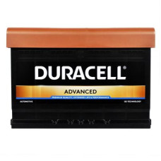 Автомобільний акумулятор DURACELL Advanced 6СТ-74Ah АзЕ 680A 13574120801