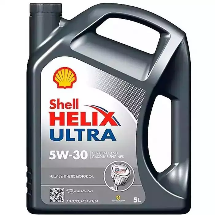 Автомобильное моторное масло SHELL Ultra SAE 5W-30 5л
