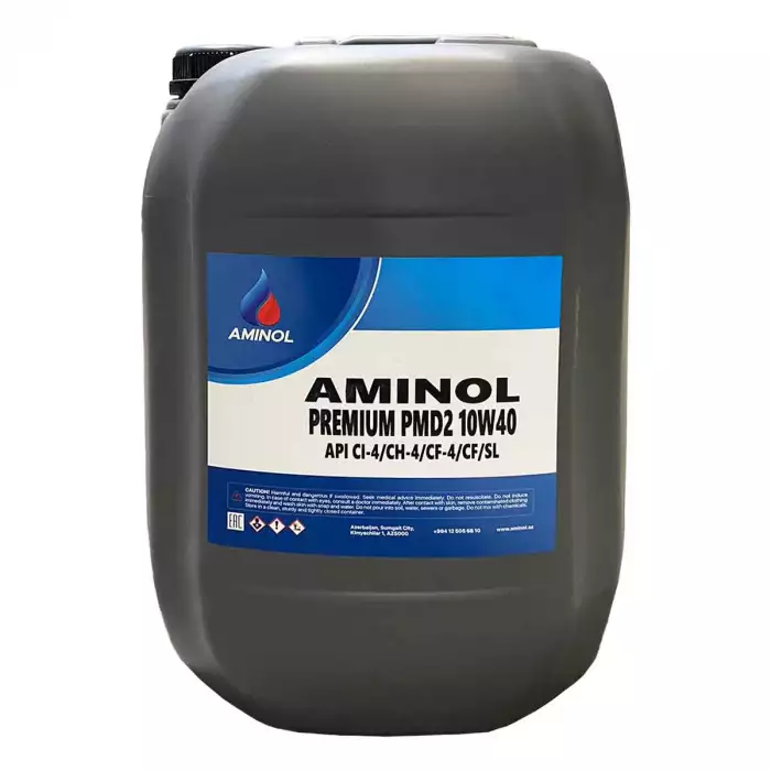 Автомобильное моторное масло AMINOL Premium PMD2 10W-40 20л AM148797