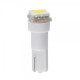 Автолампа WINSO (12V SMD T5 W2x4.6d 1LED 5050 white) 127400