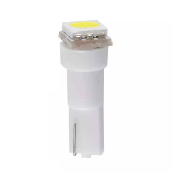 Автолампа WINSO (12V SMD T5 W2x4.6d 1LED 5050 white) 127400