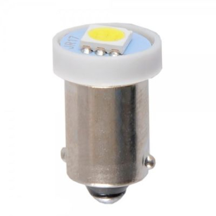 Автолампа WINSO (12V SMD T8.5 BA9s 1LED 5050 white) 127280
