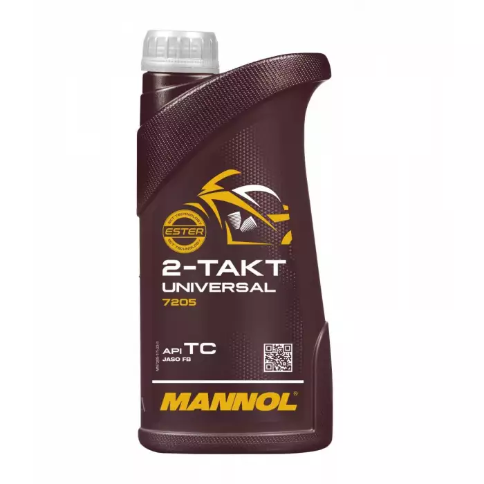 Моторна олива MANNOL 2T UNIVERSAL 1л MN7205-1