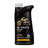 Олива моторна MANNOL 2T PLUS 1л MN7204-1