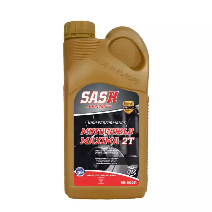 Моторна олива SASH MOTOWORLD MAXIMA 2T 1л