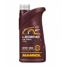 Автомобильное моторное масло MANNOL Legend Ultra 0W-20 1л MN7918-1
