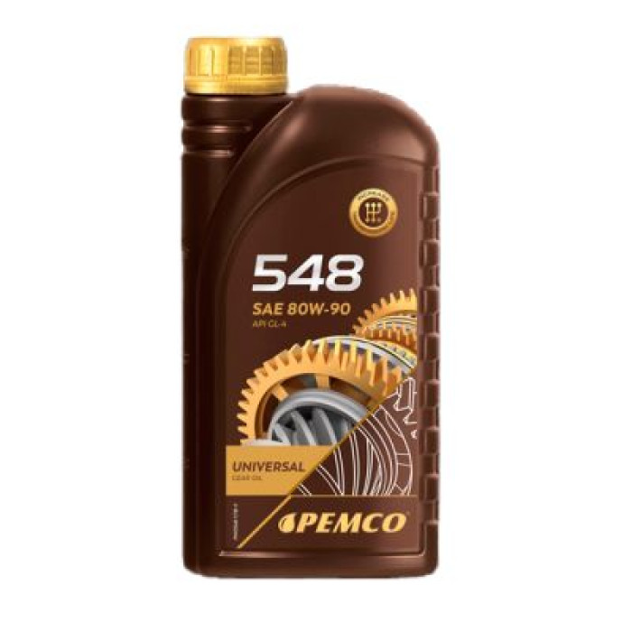 Масло трансмиссионное PEMCO 548 80W-90 API GL-4 1л PM0548-1