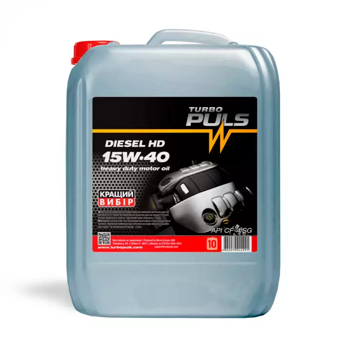 Моторна олива TURBO PULS DIESEL HD 15W40 10л 4820070244991