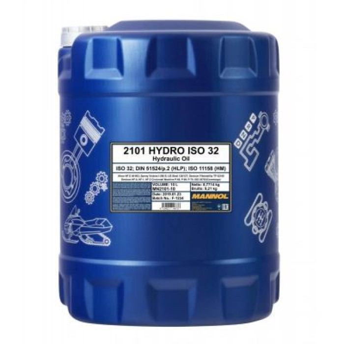 Олива гідравлічна MANNOL Hydro 32 10л MN2101-10