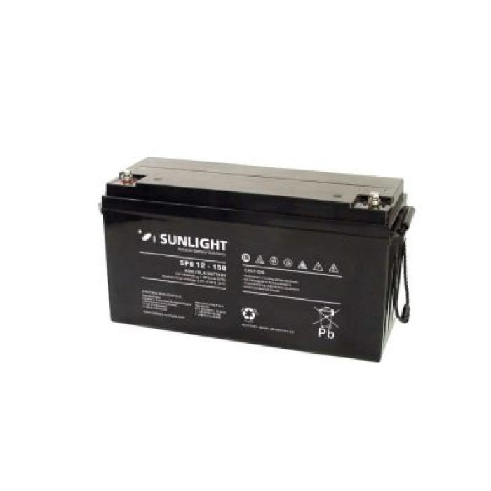 Акумулятор стаціонарний SUNLIGHT AGM 150Ah Аз SPB12-150