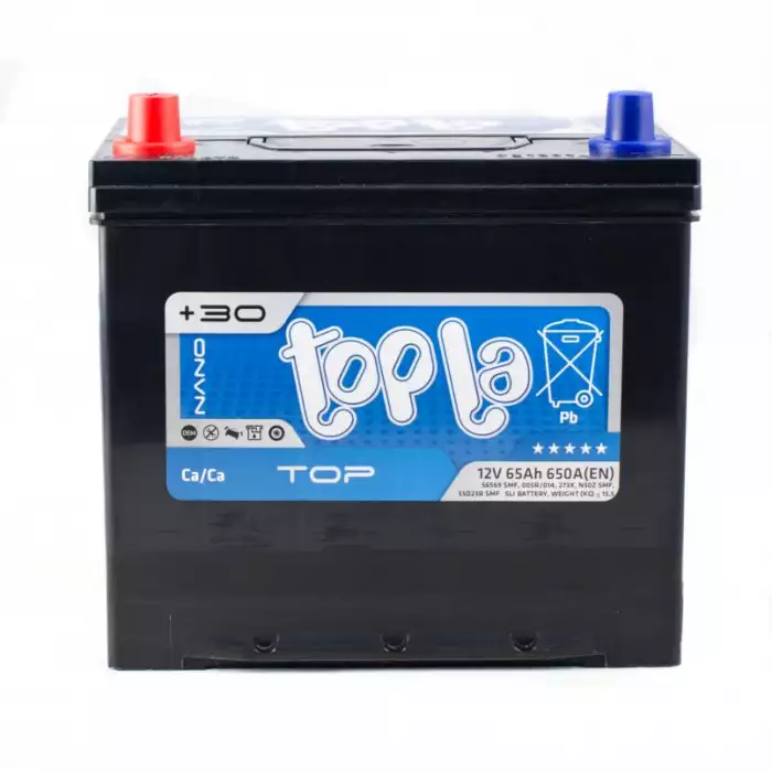 Автомобільний акумулятор Topla Top Energy Japan 6СТ-65Ah Аз 650А (EN) 118765