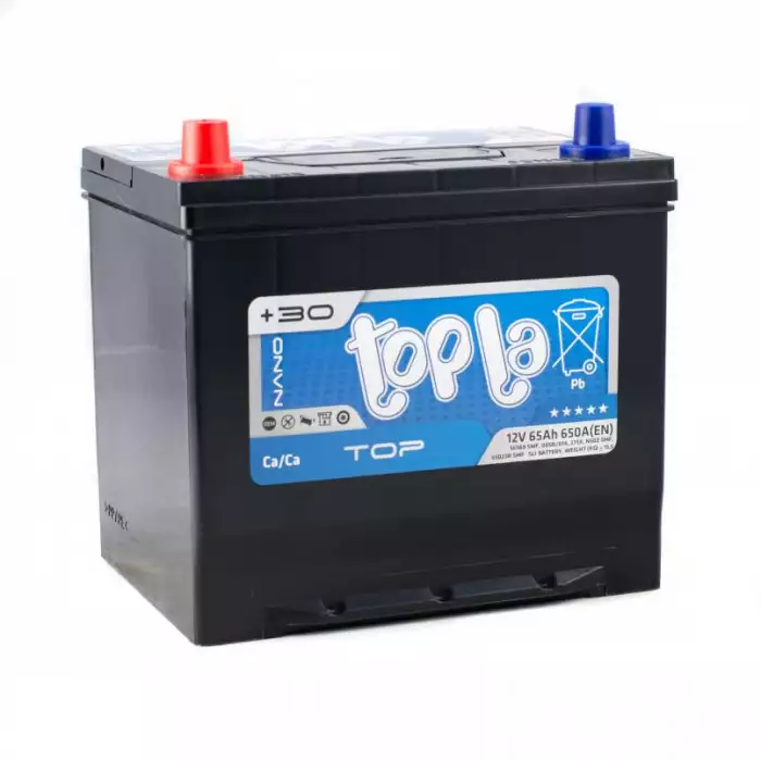 Автомобільний акумулятор Topla Top Energy Japan 6СТ-65Ah Аз 650А (EN) 118765