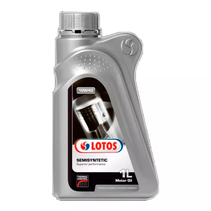 Автомобільна моторна олива LOTOS SEMI SYNTHETIC 10W40 1л